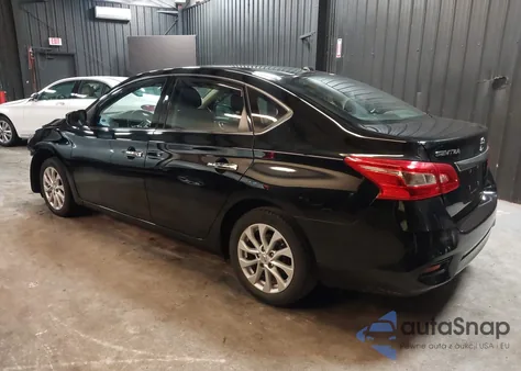 2018 Nissan Sentra Sv z USA, uszkodzony, nr VIN 3N1AB7AP2JL653505